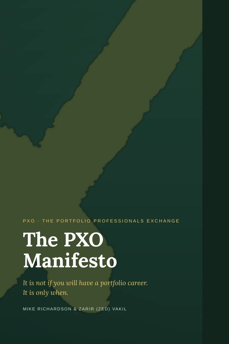 The PXO Manifesto, cover